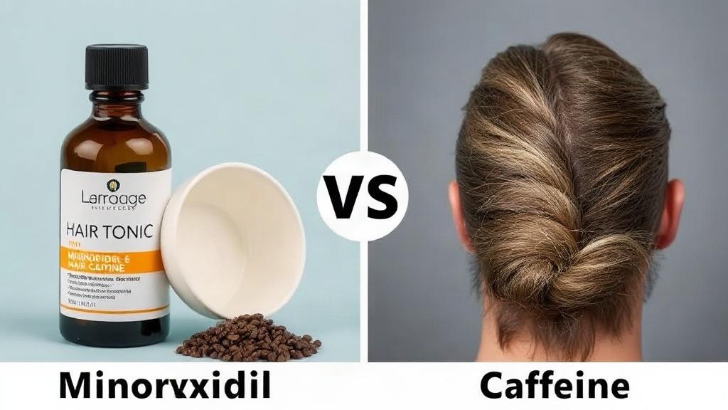 Haarwasser mit Minoxidil vs. Koffein – Evidenz bei erblich bedingtem Ausfall